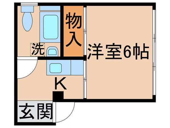 橋本ビルの物件間取画像